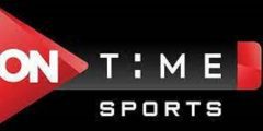 تردد قناة أون تايم سبورت 2023 On time sport على النايل سات لمتابعة المبارايات المحلية بجودة عالية