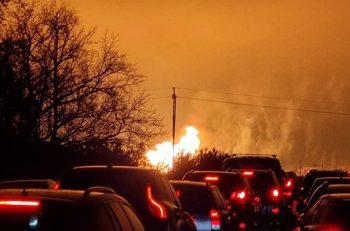 فيديو| انفجار بخط غاز رابط بين ليتوانيا ولاتفيا – قناة الغد